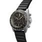 LM02 Type C staal en zwarte wijzerplaat + oud radium