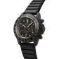 LM02 Type C PVD Zwart - Zwarte wijzerplaat + Oud Radium
