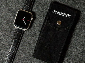 Apple Watch-band van krokodillenleer