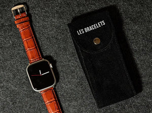 Apple Watch-band van krokodillenleer