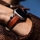 Apple Watch-band van krokodillenleer
