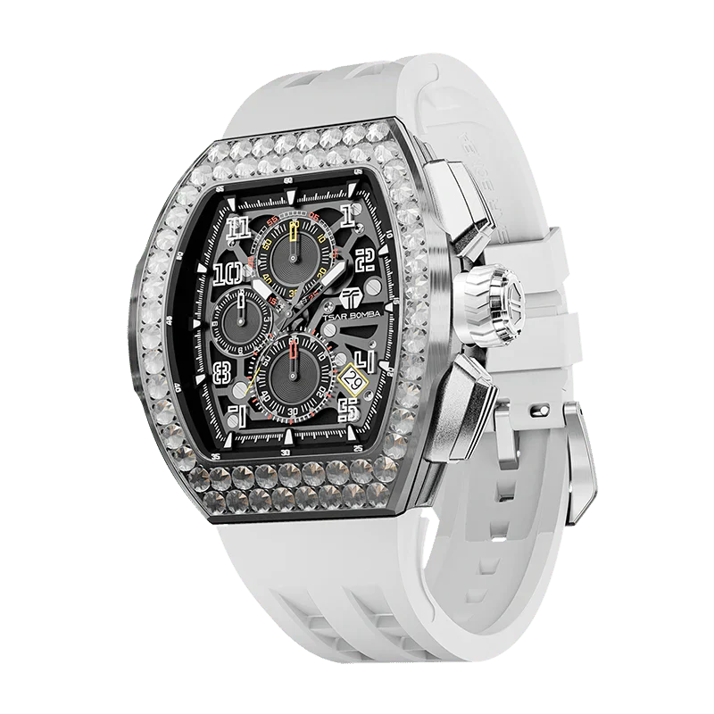 Atomic-verwisselbare chronograaf met zirkonia 