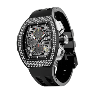 Atomic-verwisselbare chronograaf met zirkonia 