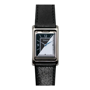 Vario VERSA Reversible Dual Time Gunmetal-White Horloge