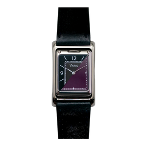 Vario VERSA Reversible Dual Time Gunmetal-Purple Horloge