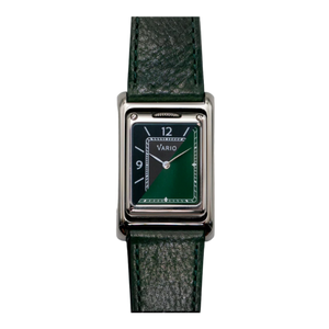 Vario VERSA Reversible Dual Time Gunmetal-Green Horloge