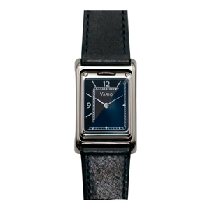 Vario VERSA Reversible Dual Time Gunmetal-Blue Horloge