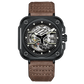 OLTO-8 IRON-X Vierkant Skeleton Automatisch