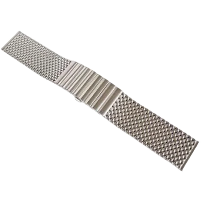 Eza mesh armband met dubbele vouwsluiting