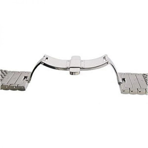 Eza mesh armband met dubbele vouwsluiting