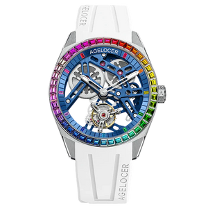 Agelocer Tourbillon Diamond Rainbow 