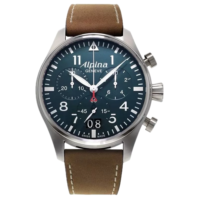 Alpina Startimer Pilot Big Date Chronograaf AL-372N4S6 