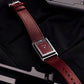 Vario VERSA Reversible Dual Time Gunmetal-Red Horloge