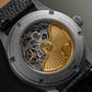 OLTO-8 Chrono Gate Olive Green - Middle Eastern Numerals in Titanium