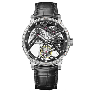 Agelocer Flying Diamond Skeleton Tourbillon 