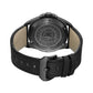 Army One Military Watch Matte Black Brushed Texture Dial 43mm