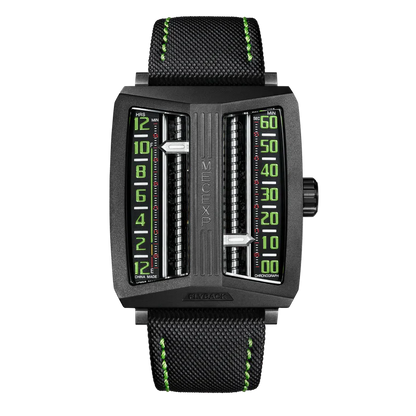 MECEXP Horloge MS1001 Groen Pvd 