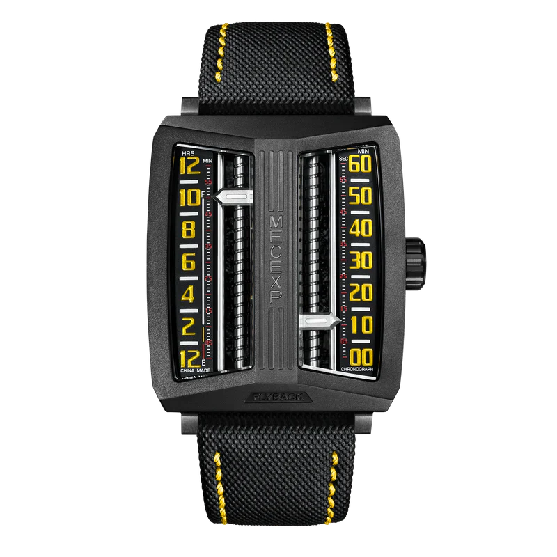 MECEXP Horloge MS1001 Geel Pvd 