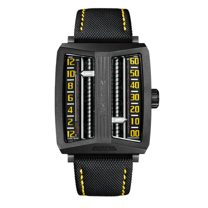MECEXP Horloge MS1001 Geel Pvd 