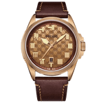 Warpath Series The Sword Of King Goujian Diamond-pattern Dial Bronze Case Watch 43.5mm