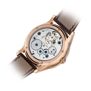 Heritage Series Off-center Tourbillon Watch Transparent Caseback 41mm