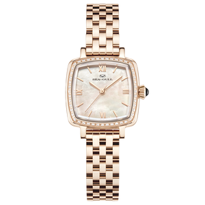 Lady's Series Mother-of-Pearl Dial Lady's Cube Watch 25mm