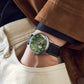 OLTO-8 Chrono Gate Olive Green - Middle Eastern Numerals in Titanium