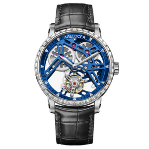 Agelocer Flying Diamond Skeleton Tourbillon 