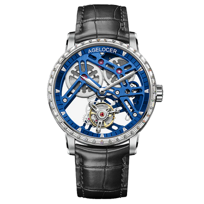 Agelocer Flying Diamond Skeleton Tourbillon 