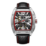 CN Racing Team Collaboration Tonneau Shape Skeleton Watch 42mm