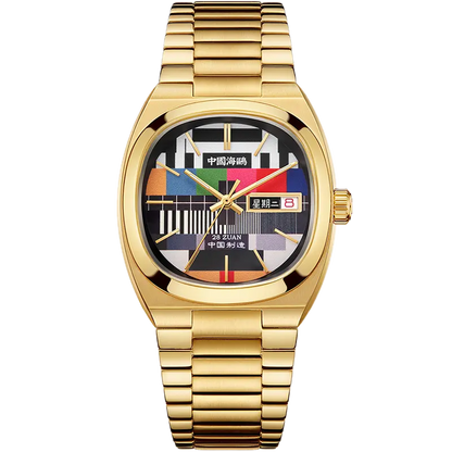 Seagull – Vintage TV Dial Tonneau Or 36 mm / 32 mm