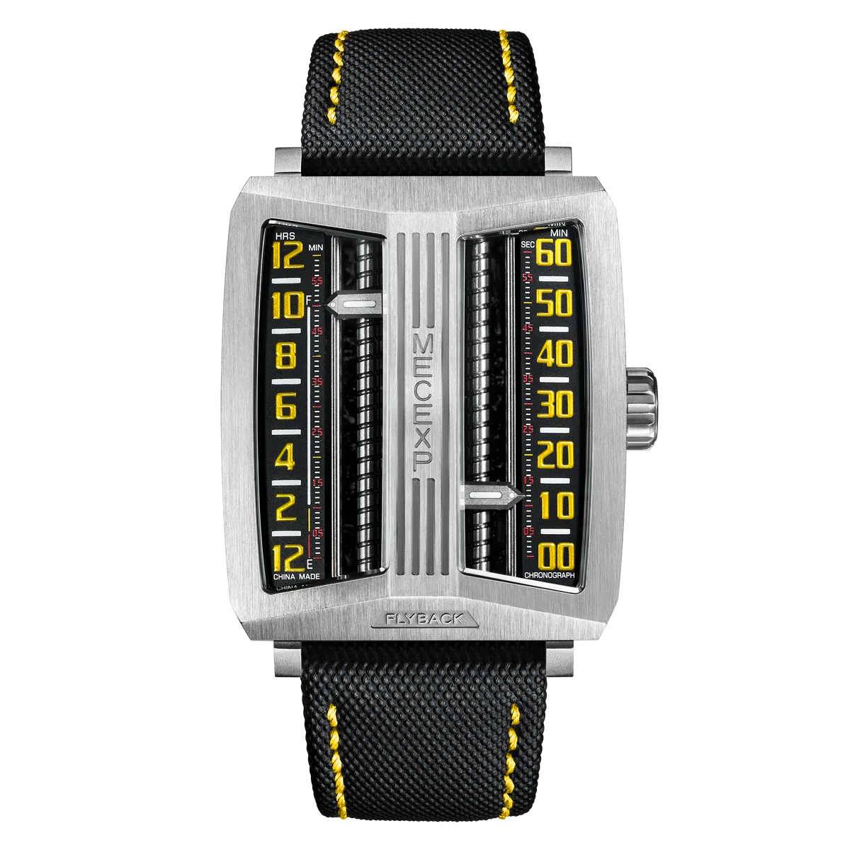 MECEXP Horloge MS1001 Geel Staal 