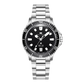 Ocean Series 200m Metallic Gradient Dial Calendar Dive Watch 39mm