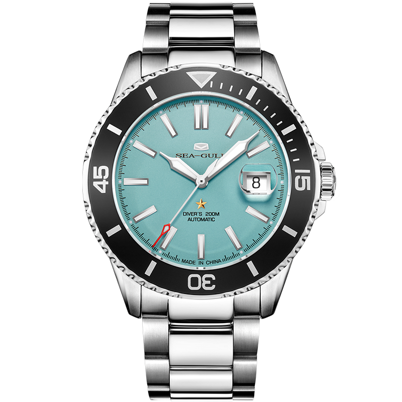 Ocean Series 200m Waterproof Matte Dial Diving Watch 44mm