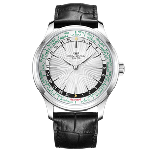 Extraordinary Series World Time Day Night Display GMT Watch 41mm