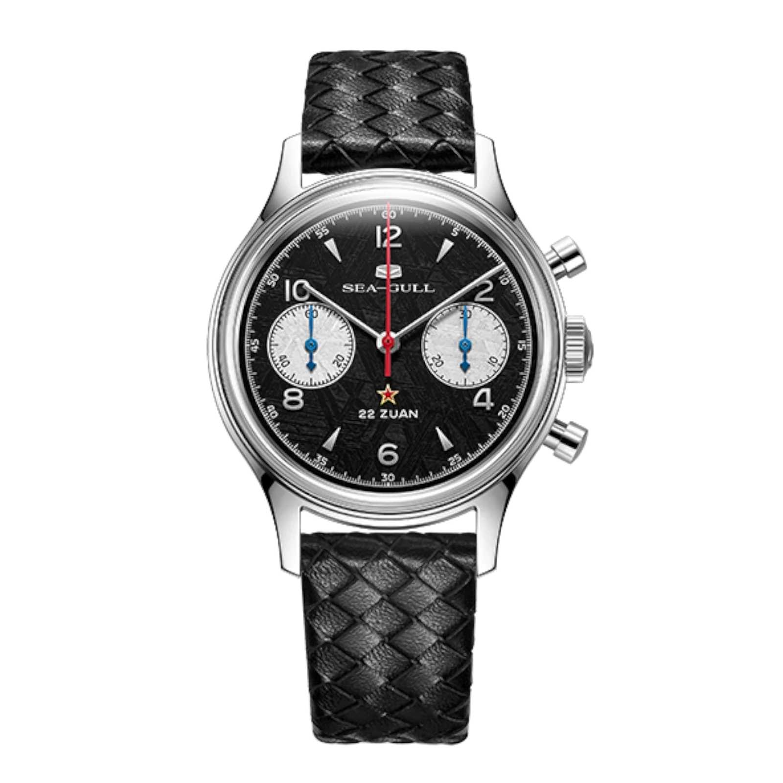 Seagull 1963 Meteorite Chronograph Watch Limited Edition 37.3mm