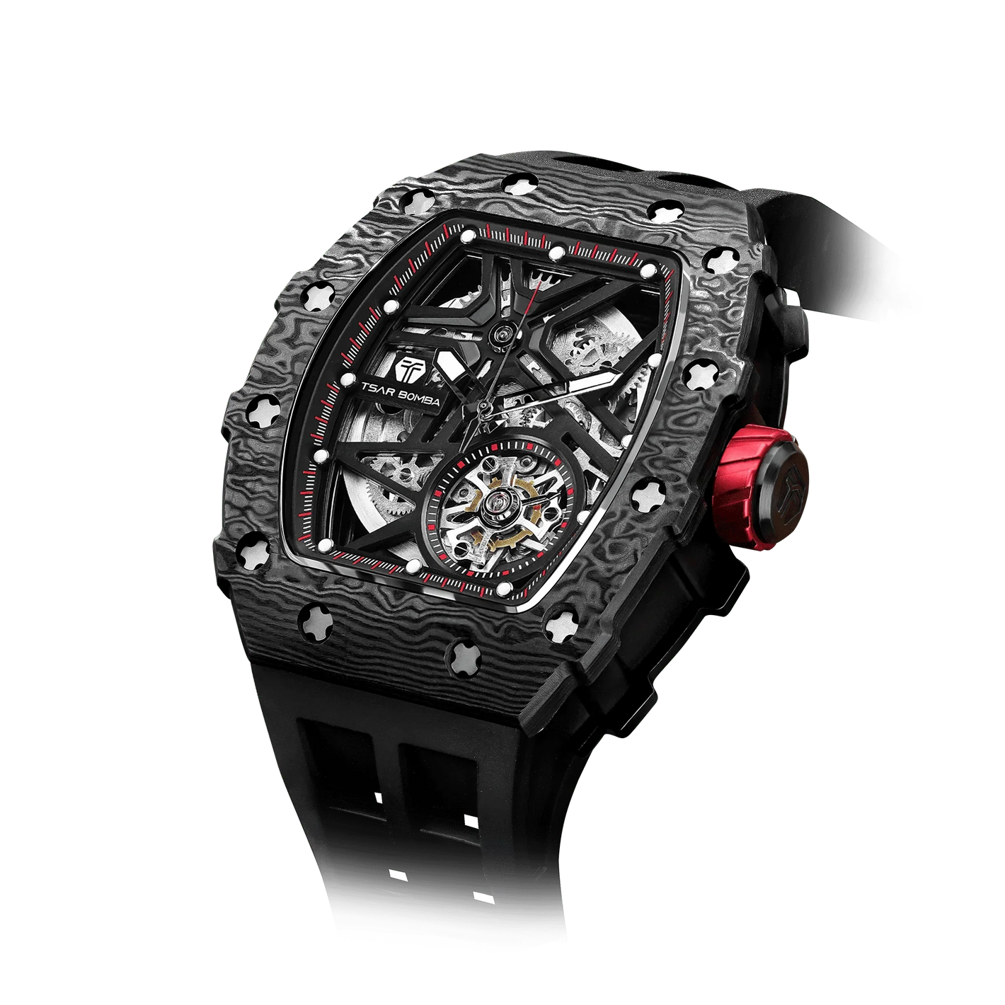 Elemental Series - Automatisch horloge van koolstofvezel TB8209CF 