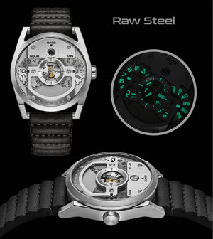 DISC ONE — Mechanical Jump Hour Wristwatch