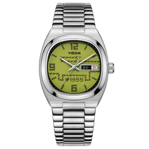 Gluttonous Snake Dial Day-date Calendar 70th Anniversary Edition Tonneau Watch 34mm
