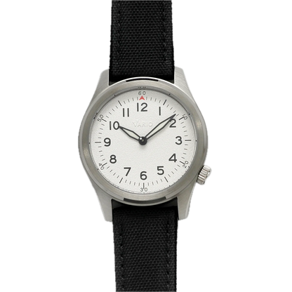 Vario 1945 A-11S Heron White Solar Quartz Veldhorloge