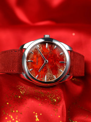 Son Mài - Frosted Leaf Royal Red