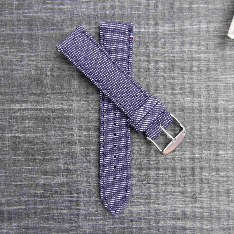 PORT LOUIS denim canvas horlogeband