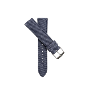 LARMOR PLAGE denim canvas horlogebandje