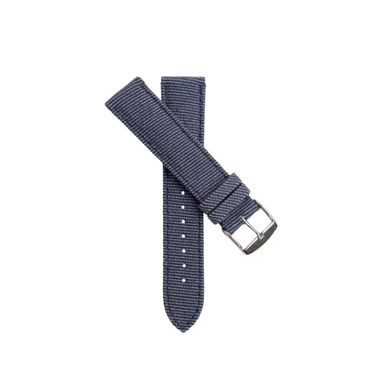 LARMOR PLAGE denim canvas horlogebandje