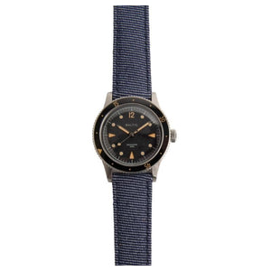 LARMOR PLAGE denim canvas horlogebandje