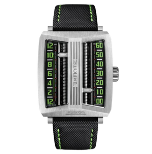 MECEXP Horloge MS1001 Groen Staal 