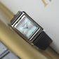 Vario VERSA Reversible Dual Time Zilver-Wit Parelmoer Horloge
