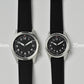 Vario 1945 A-11S Raven Black Solar Quartz Veldhorloge
