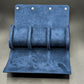 Blauwe leren horlogekast