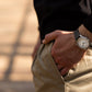 Vario 1945 A-11S Heron White Solar Quartz Veldhorloge